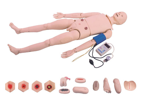 高级全功能护理训练模拟人（带血压测量）