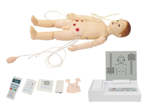 高级多功能一岁儿童综合急救训练模型（ACLS高级生命支持、嵌入式系统）